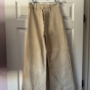 Zara Marine Straight High Rise Jeans